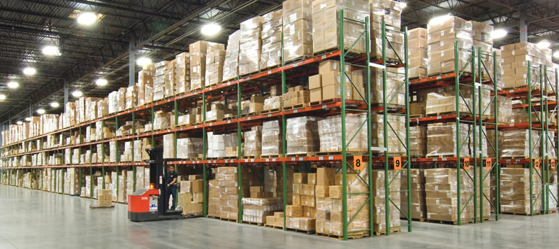 Industrial pallet racking warehouse in Lexington Kentucky